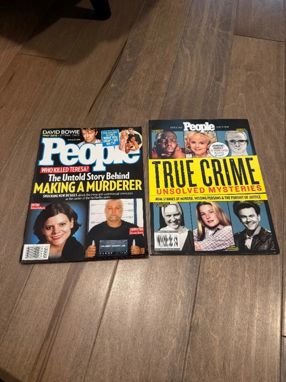Special Edition True Crime Magazines